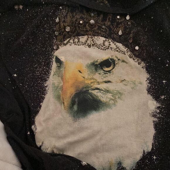 Guess Los Angeles Black Graphic Tee Size XS - Picture 7 of 12